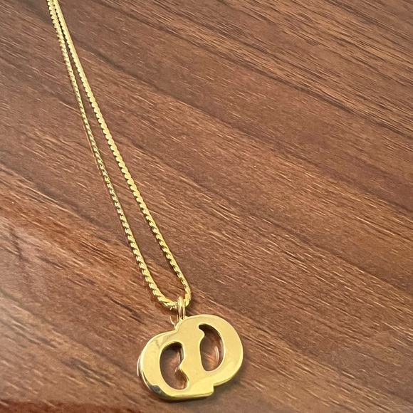 Christian Dior CD Pendant Necklace - Picture 11 of 12